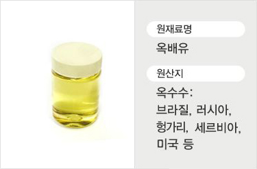 옥배유/옥수수:브라질, 러시아, 헝가리, 세르비아 등